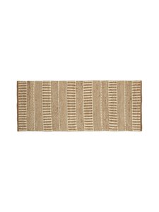 Casa Stockmann - Paseo ar rokām austs paklājs 70 x 180 cm - NATURAL/DK.GRAY Casa Stockmann - Paseo ar rokām austs paklājs 70 x 180 cm - NATURAL/DK.GRAY | Stockmann