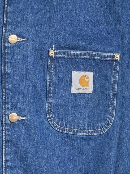 Carhartt WIP - OG Chore -farkkutakki - 0106 BLUE STONE WASHED - photo 4 Carhartt WIP - OG Chore -farkkutakki - 0106 BLUE STONE WASHED | Stockmann - photo 4