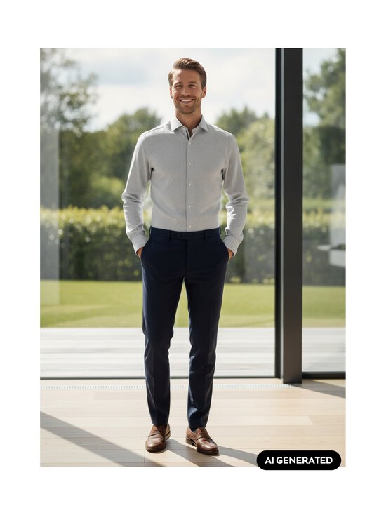 BOSS - Hank-kauluspaita - DARK BLUE | Stockmann - photo 5