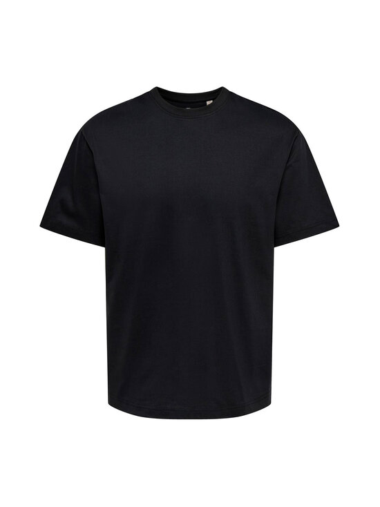 Only & Sons - T-särk OnsWhite Lotus Life Relax - JET BLACK PRINT:NOTHING COMES FROM NOTHING | Stockmann - photo 1