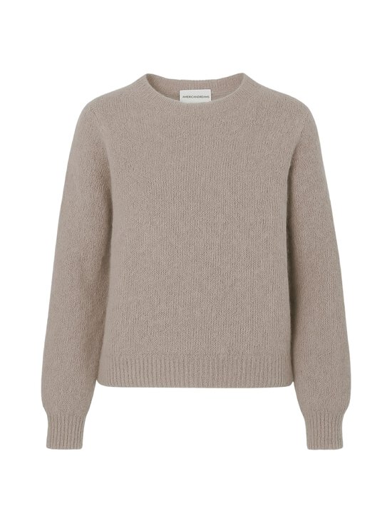 AMERICANDREAMS - Liana Round Neck -neule - LIGHT TAUPE | Stockmann - photo 1