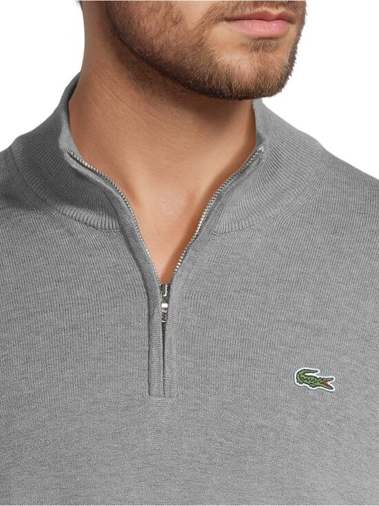Lacoste - Half-Zip-neule - CCA SILVER CHINE | Stockmann - photo 4