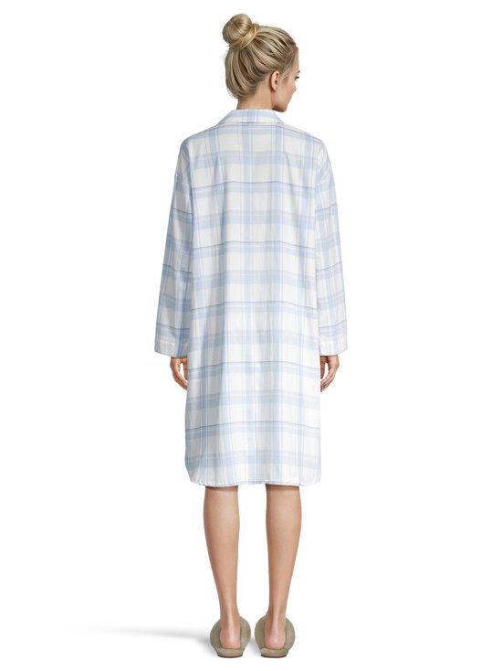 A+more - Nicole-flanelliyöpaita - LIGHT BLUE CHECK | Stockmann - photo 3