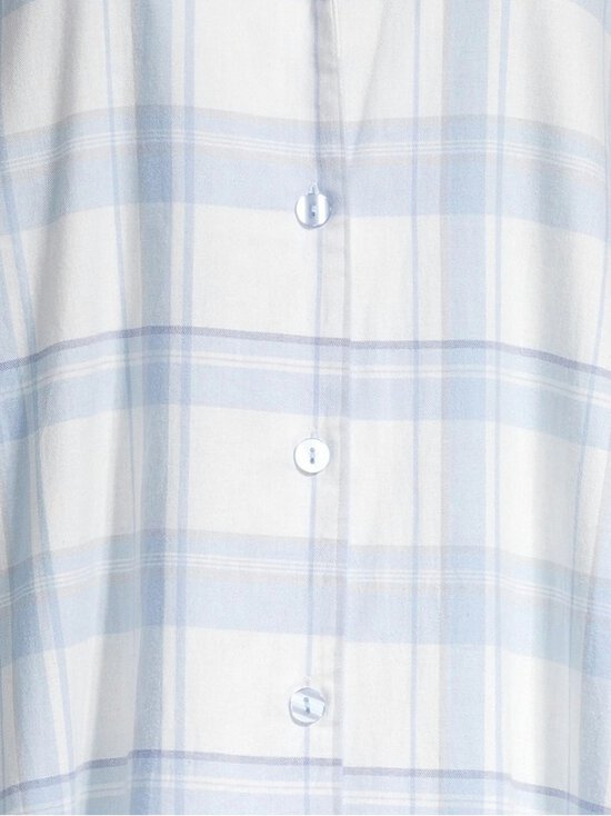 A+more - Nicole-flanelliyöpaita - LIGHT BLUE CHECK | Stockmann - photo 4