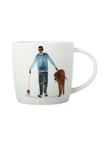 Maxwell&Williams - Marc Martin BFF -muki, 400 ml - BLUE, BROWN, WHITE | Stockmann