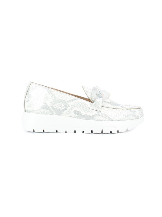 big chain snake print -loaferit