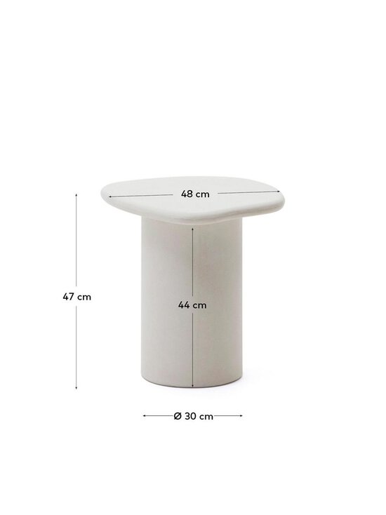 Kave Home - Macarella-sivupöytä - VALKOINEN | Stockmann - photo 2