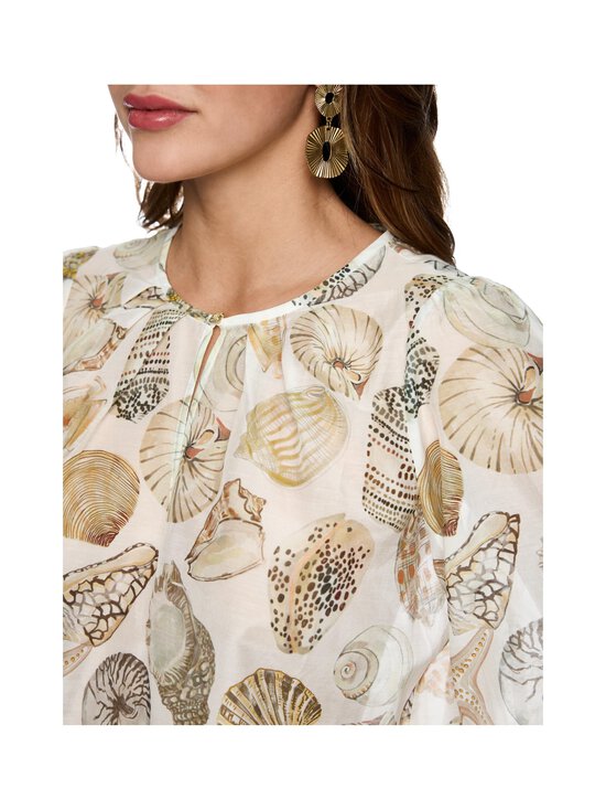Marc Cain - Shell-silkkisekoitepusero - 110 OFF-WHITE | Stockmann - photo 4