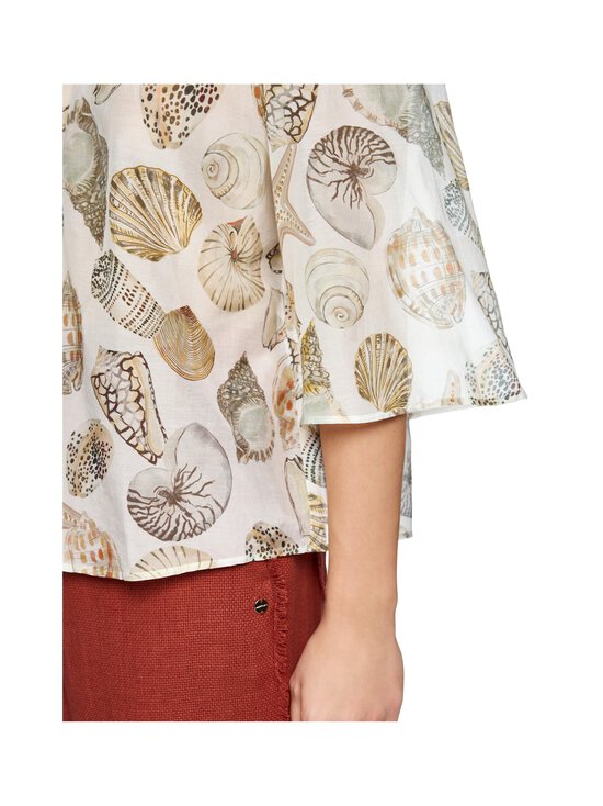 Marc Cain - Shell-silkkisekoitepusero - 110 OFF-WHITE | Stockmann - photo 5