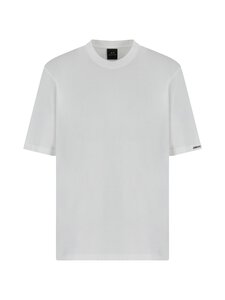 ARMANI EXCHANGE - Īsu piedurkņu kokvilnas džemperis - U0009 OFF WHITE | Stockmann