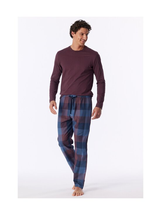 Schiesser - Check-pyjamahousut - 325 COCOA BROWN | Stockmann - photo 2