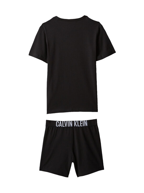 Calvin Klein Kids - Knit PJ Set t-krekls un šorti - 0R7 CKBLACK/CKBLACK | Stockmann - photo 2