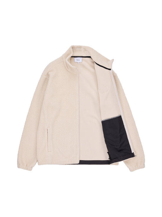 Makia - Flare Zip Fleece -takki - 011 OFF WHITE | Stockmann - photo 3