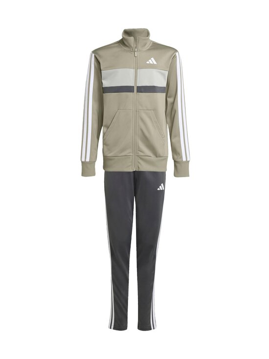 adidas Sportswear - Junior 3 Stripes Tiberio -verryttelypuku - JX0195 SILPEB/GRESIX/METGRY - photo 3 adidas Sportswear - Junior 3 Stripes Tiberio -verryttelypuku - JX0195 SILPEB/GRESIX/METGRY | Stockmann - photo 3