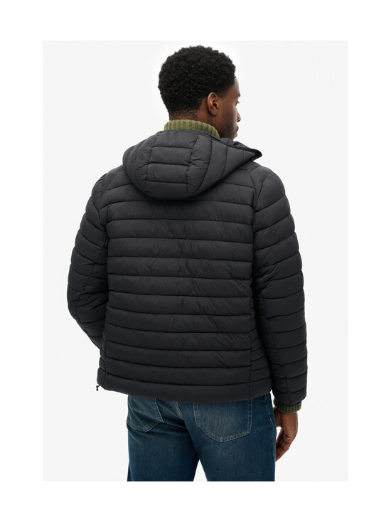 Superdry - Hooded Fuji Lite -toppatakki - 02A BLACK | Stockmann - photo 3