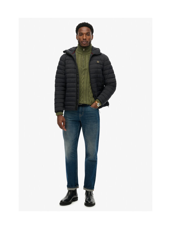 Superdry - Hooded Fuji Lite -toppatakki - 02A BLACK | Stockmann - photo 8