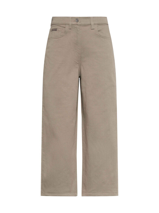 Calvin Klein Jeans - Cropped Barrel Leg -housut - HMT ROASTED CASHEW | Stockmann - photo 1