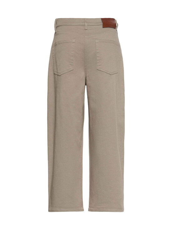 Calvin Klein Jeans - Cropped Barrel Leg -housut - HMT ROASTED CASHEW | Stockmann - photo 2