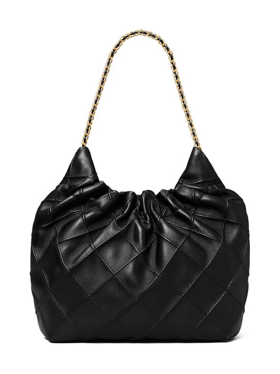 Tory Burch - Fleming Mini Hobo -nahkalaukku - BLACK - photo 2 Tory Burch - Fleming Mini Hobo -nahkalaukku - BLACK | Stockmann - photo 2