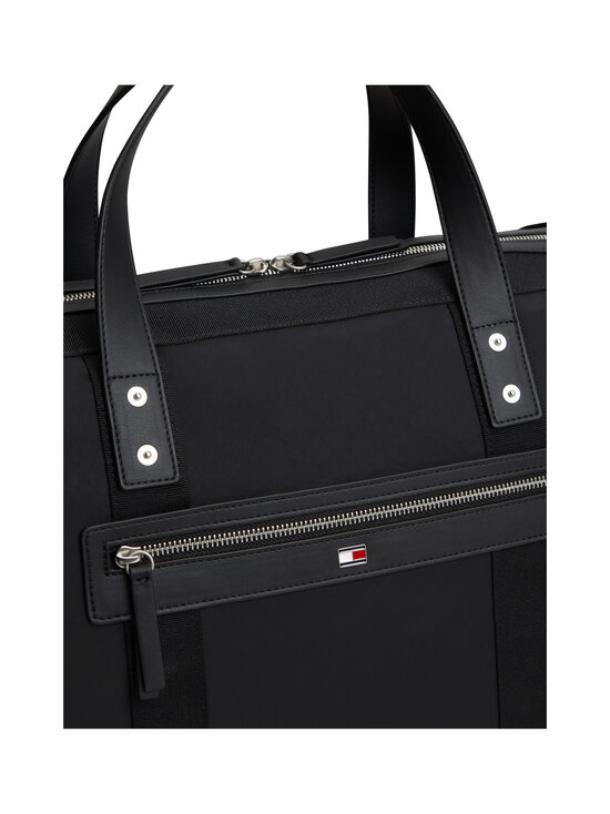 Tommy Hilfiger - Flag Nylon Duffle -laukku - BDS BLACK | Stockmann - photo 4