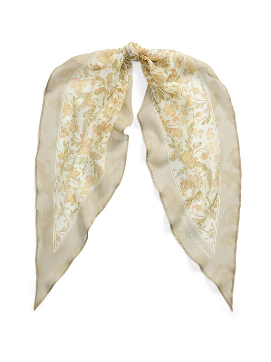 Lauren Ralph Lauren - Floral Diamond -silkkihuivi - 001 OLIVE | Stockmann - photo 2