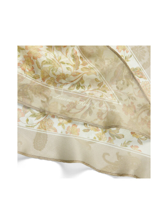 Lauren Ralph Lauren - Floral Diamond -silkkihuivi - 001 OLIVE | Stockmann - photo 3