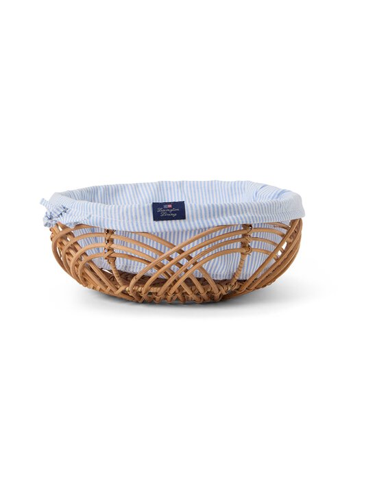 Lexington - Wavy Rattan Basket with Liner -tarjoilukori - NATURAL | Stockmann - photo 1