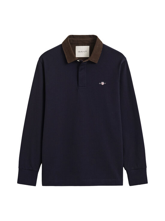 GANT - Corduroy Collar -pikeepaita - 433 EVENING BLUE | Stockmann - photo 1
