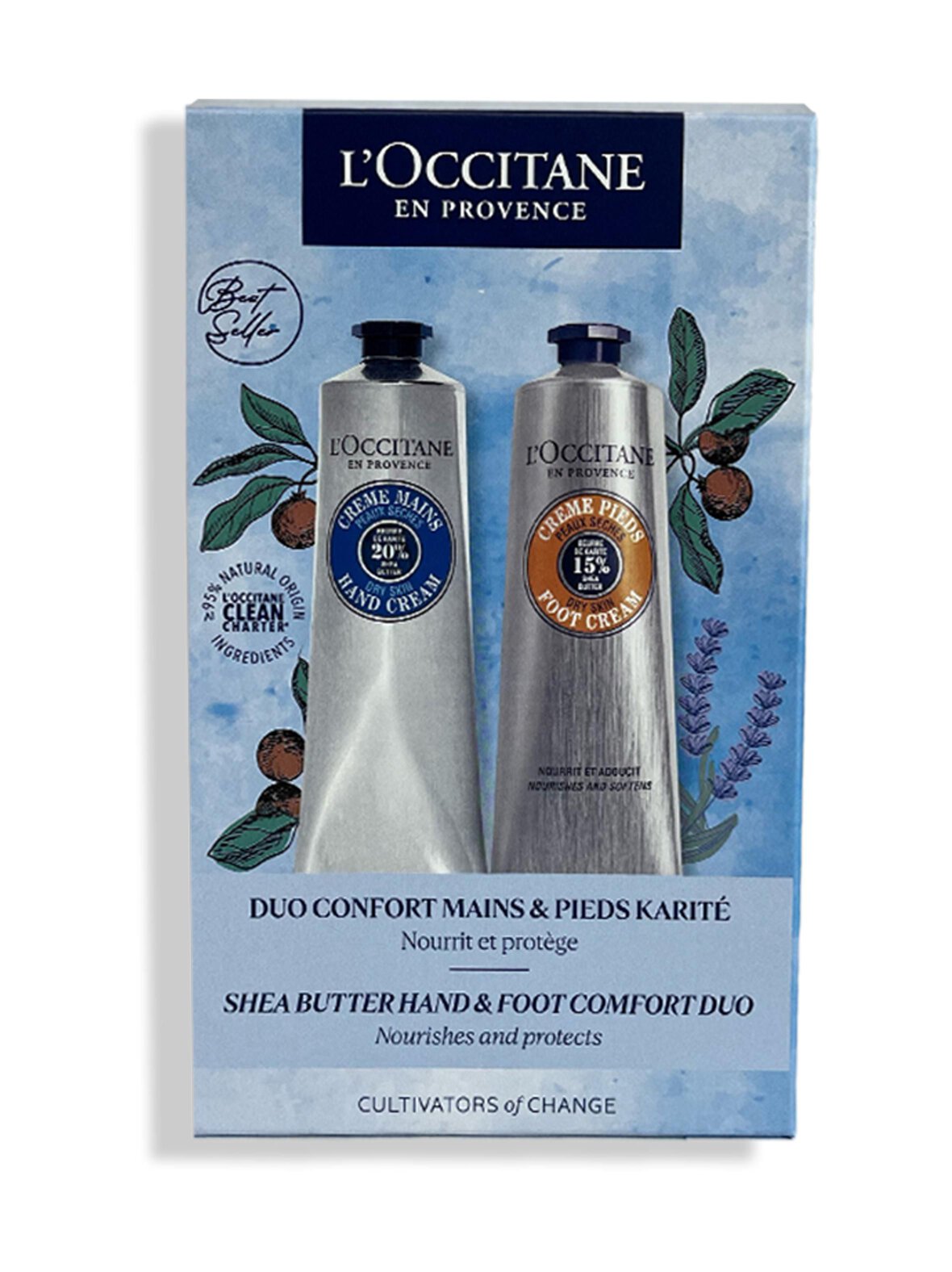 Shea Hand & Foot Duo -ihonhoitopakkaus