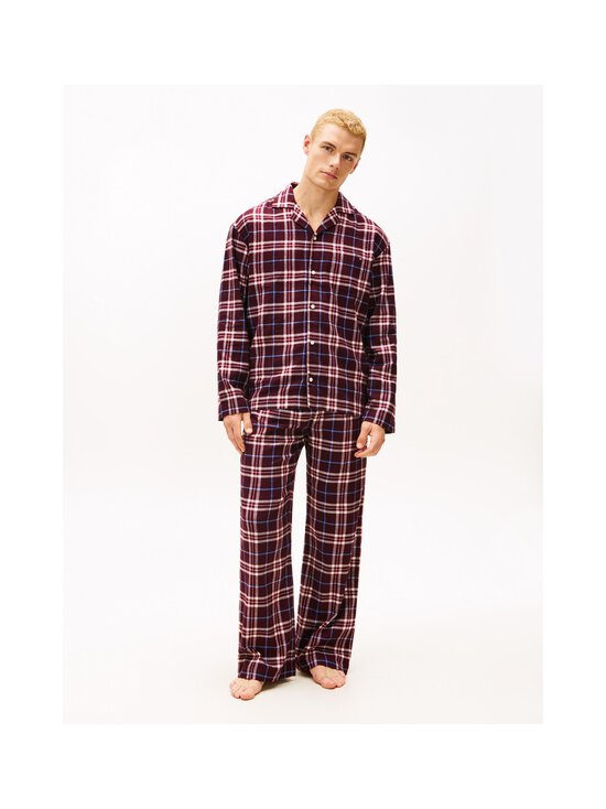 Tommy Hilfiger - Relaxed Flannel Boxed pidžamas komplekts - 0KQ TARTAN REIKER BURGUNDY | Stockmann - photo 4