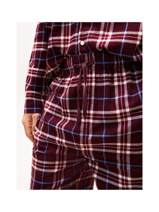 Tommy Hilfiger - Relaxed Flannel Boxed pidžamas komplekts - 0KQ TARTAN REIKER BURGUNDY | Stockmann - photo 6