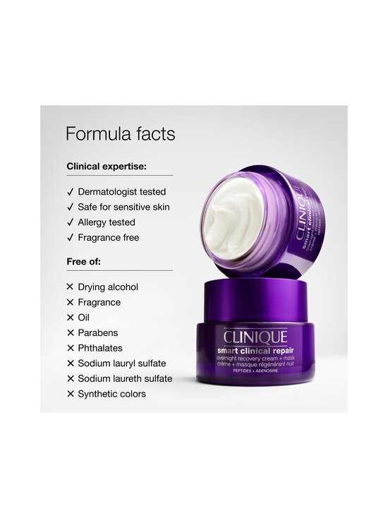 Clinique - Smart Clinical Repair Overnight Recovery Cream and Mask -voide, 50ml - NOCOL - photo 7 Clinique - Smart Clinical Repair Overnight Recovery Cream and Mask -voide, 50ml - NOCOL | Stockmann - photo 7