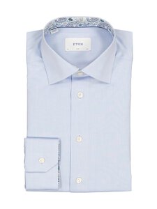 Eton - Slim Fit Paisley Effect krekls ar apkakli - 21 LIGHT BLUE | Stockmann