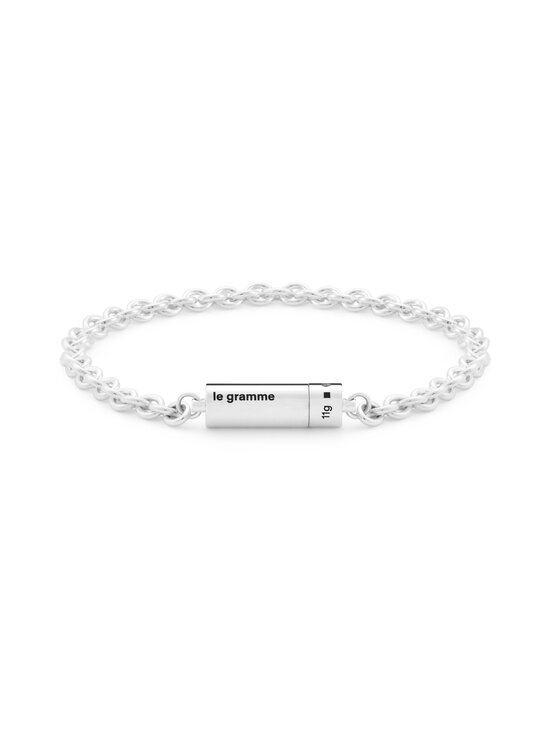 11g Polished Sterling Silver Chain Cable -rannekoru