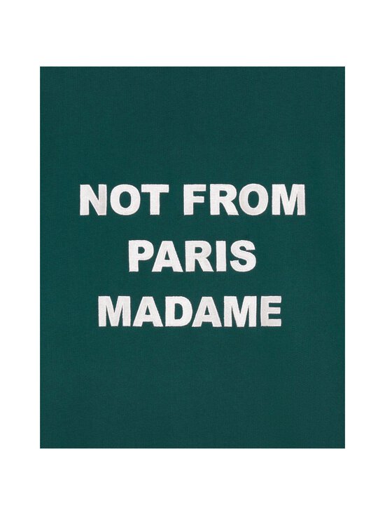 Drôle de Monsieur - Bold Slogan -collegepaita - DGN / DARK GREEN | Stockmann - photo 3