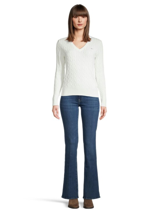 GANT - Palmikkoneule - 113 EGGSHELL - photo 2 GANT - Palmikkoneule - 113 EGGSHELL | Stockmann - photo 2