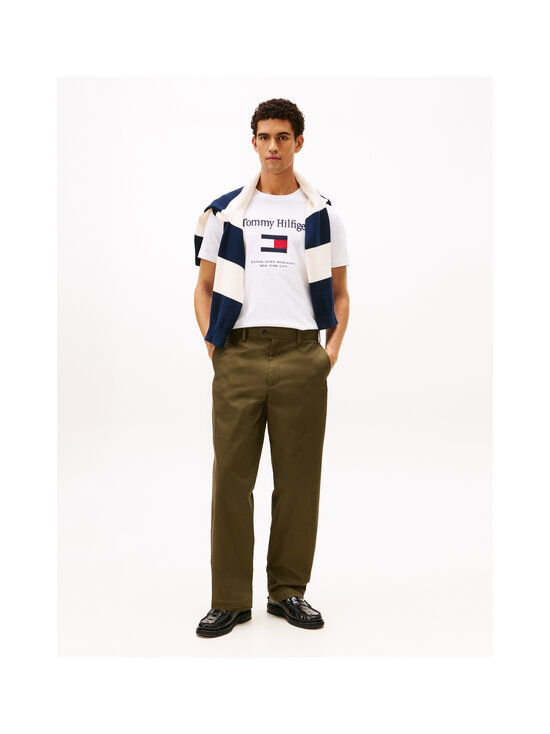 Tommy Hilfiger - Embro Flag T-krekls - YBR WHITE | Stockmann - photo 3