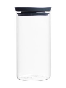 Brabantia - Stikla burka 1,1 l - KIRKAS/TUMMANHARMAA | Stockmann