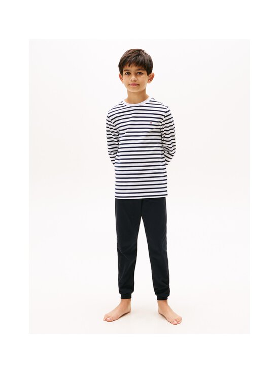 Tommy Hilfiger - Cuffed Print pidžama - 0Y2 BRETTON STP / DESERT SKY | Stockmann - photo 3