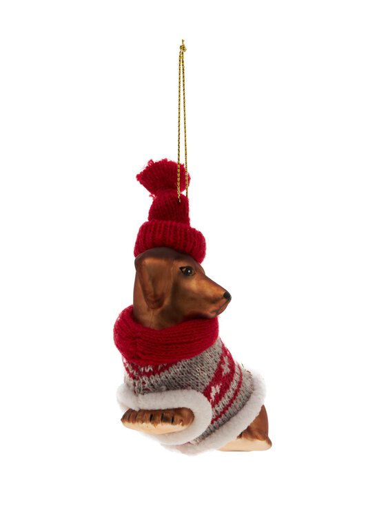 Casa Stockmann - Ziemassvētku eglītes rotājums - BROWN/RED/WHITE | Stockmann - photo 2