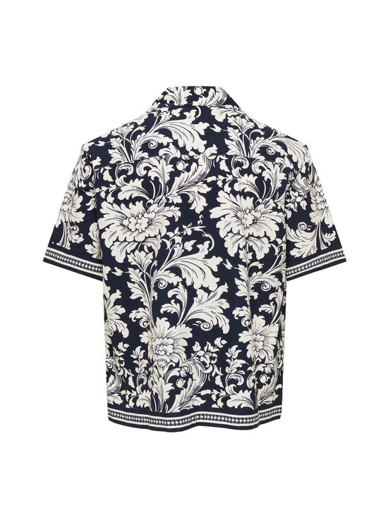 Only & Sons - Triiksärk OnsNero Relax Resort - JET BLACK AOP:LOTUS ANTIQUE WHITE | Stockmann - photo 2