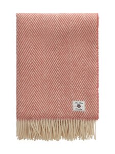 Gant Home - Herringbone-villahuopa 130 x 200 cm - 654 FADED BRICK | Stockmann