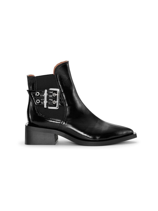 Chunky Buckle Chelsea -tekonahkanilkkurit