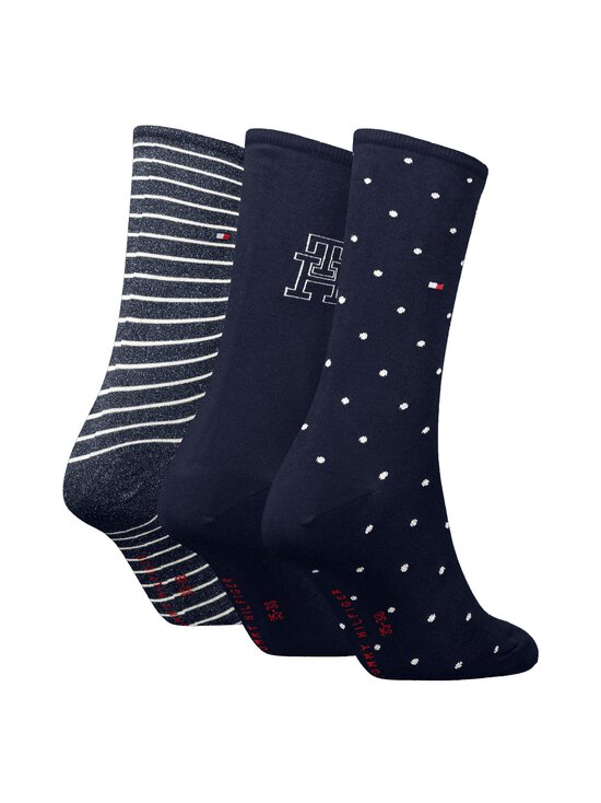 Tommy Hilfiger - Giftbox zeķes dāvanu kastītē 3-pāri - 001 NAVY - photo 2 Tommy Hilfiger - Giftbox zeķes dāvanu kastītē 3-pāri - 001 NAVY | Stockmann - photo 2