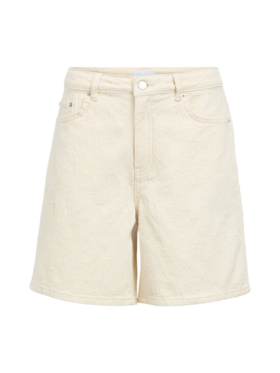 Object - ObjPala Mid Waist Straight -farkkushortsit - BIRCH | Stockmann - photo 1