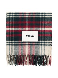 Tekla - Lambswool Check Fringes -huopa - 504 MUIR PLAID | Stockmann