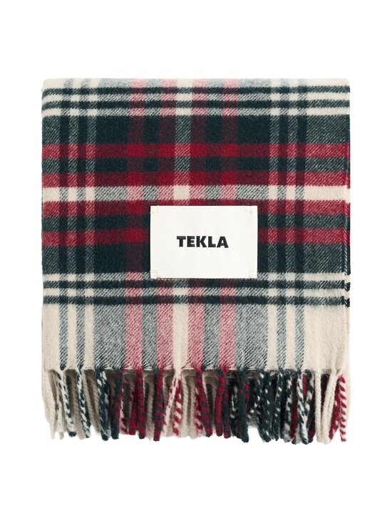 Tekla - Lambswool Check Fringes -huopa - 504 MUIR PLAID | Stockmann - photo 1