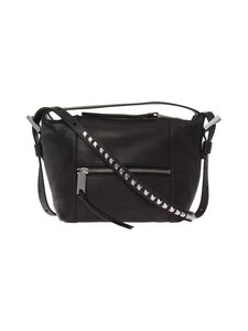 Allsaints - Vega Emb Grab ādas soma - BLACK | Stockmann