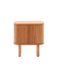 Kave Home - Mailen-yöpöytä saarni 50 x 55 cm - BEIGE | Stockmann