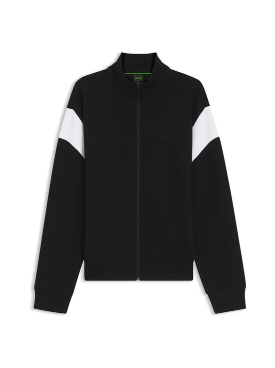 Boss Green - Union Skaz Jersey treniņu jaka - 002 BLACK | Stockmann - photo 1